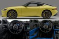 日産 新型フェアレディZの内装色は青・黄・黒の3パターン！ 内装を細部まで画像でチェックすると…現行Z34型との共通点も発見