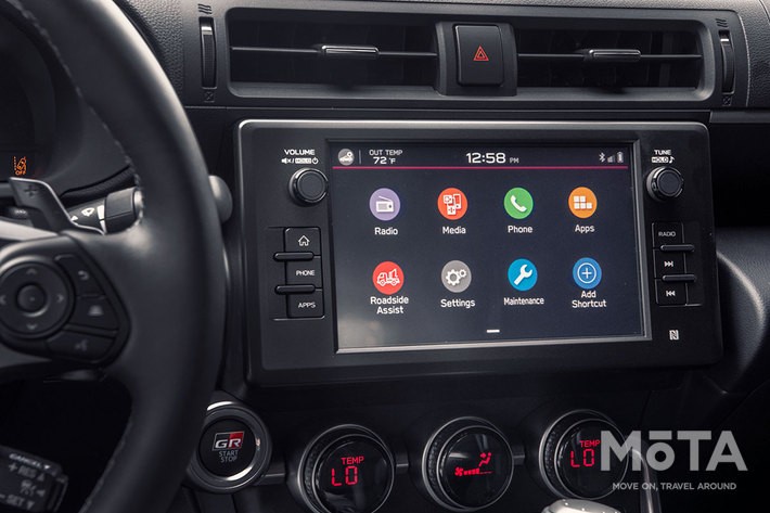 マルチメディアオーディオシステムはAppleCarPlayやAndroid Autoにも対応する