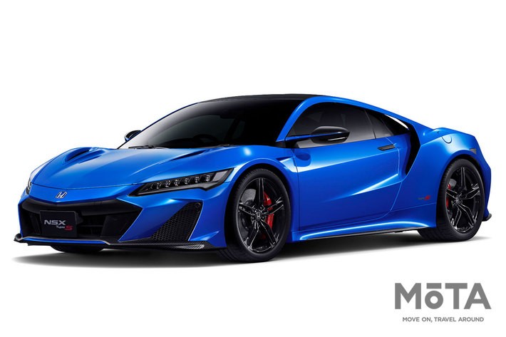 ホンダ 新型NSX Type S　ボディーカラー ロングビーチブルー・パール（新色）[2021年8月30日発表・世界350台限定（国内30台／2022年7月発売予定）]