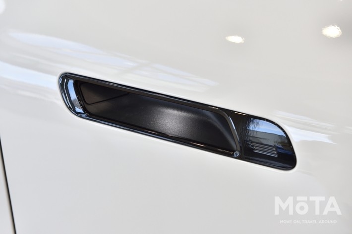 高級感のあるドアハンドル