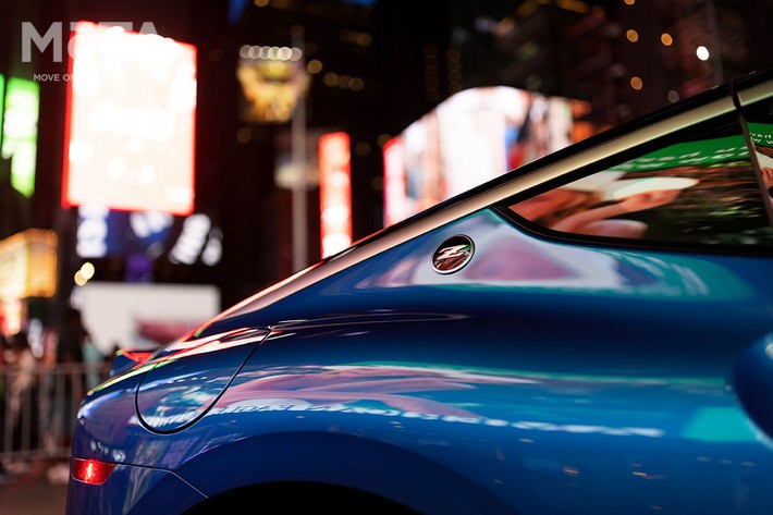 2021年8月17日（現地時間）に世界初公開された日産 新型Z（日本名：新型「フェアレディZ」） 北米仕様 2023年モデル[米国・ニューヨークで開催された特別イベントにて]
