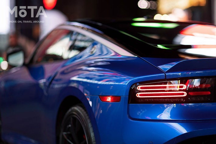 2021年8月17日（現地時間）に世界初公開された日産 新型Z（日本名：新型「フェアレディZ」） 北米仕様 2023年モデル[米国・ニューヨークで開催された特別イベントにて]