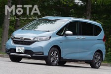 ホンダ フリード+（フリードプラス）「HYBRID CROSSTAR Honda SENSING（ハイブリッド クロスター ホンダ センシング）」(4WD)[ボディカラー：シーグラスブルー・パール]