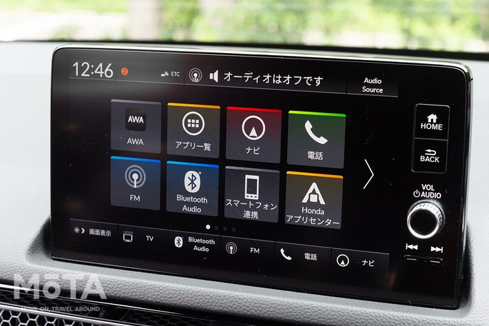 ホンダのインフォテイメントシステム「Honda CONNECT」は標準装備