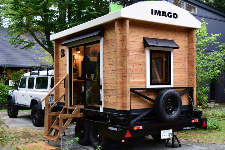 ログ小屋を好きな場所に連れ出せる 走るログ小屋 Imago Iter Imago X がbessより登場 価格 は386万円から 業界先取り 業界ニュース 自動車ニュース22国産車から輸入車まで Mota
