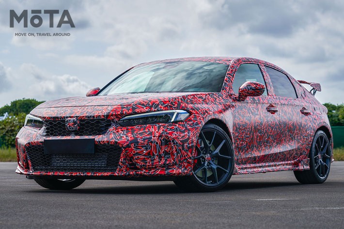 ホンダ 新型シビック タイプR 2023年モデル[2022年発売予定] 開発用テスト車両