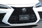 レクサス 新型NX350 “F SPORT”（ボディカラー：ホワイトノーヴァガラスフレーク）