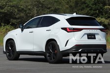 レクサス 新型NX350 “F SPORT”（ボディカラー：ホワイトノーヴァガラスフレーク）