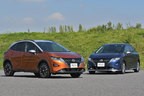 日産 新型NOTE AUTECH CROSSOVER（ノート オーテック クロスオーバー）[2021年10月7日（木）発表]（右は新型ノート AUTECH）