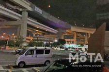 2021年10月7日（木）22時41分、千葉県北西部を震源とする地震[首都圏を中心に最大震度5強・マグニチュード5.9を記録]発生直後の首都高速道路の様子