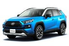 トヨタ RAV4 Adventure[ボディカラー：アッシュグレーメタリック×シアンメタリック(2トーンカラー)・2020年8月7日一部改良モデル]