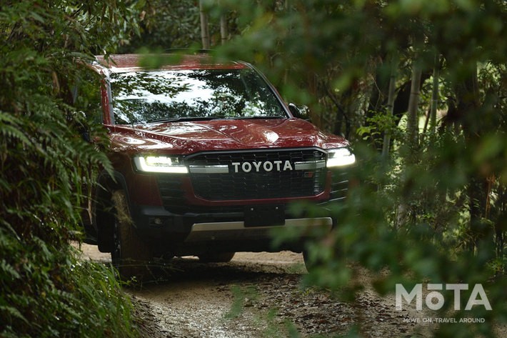 トヨタ 新型ランドクルーザー300 オフロード試乗[撮影地：さなげアドベンチャーフィールド(愛知県豊田市）]