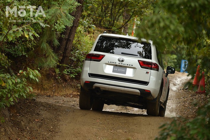 トヨタ 新型ランドクルーザー300 オフロード試乗[撮影地：さなげアドベンチャーフィールド(愛知県豊田市）]