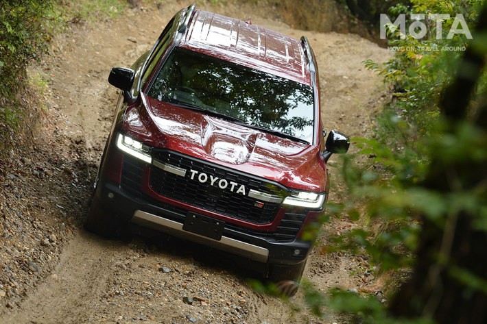 トヨタ 新型ランドクルーザー300 オフロード試乗[撮影地：さなげアドベンチャーフィールド(愛知県豊田市）]