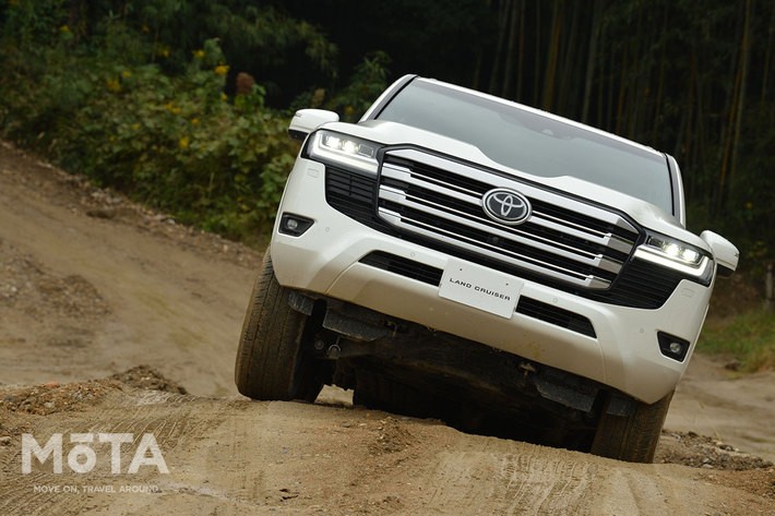 トヨタ 新型ランドクルーザー300 オフロード試乗[撮影地：さなげアドベンチャーフィールド(愛知県豊田市）]