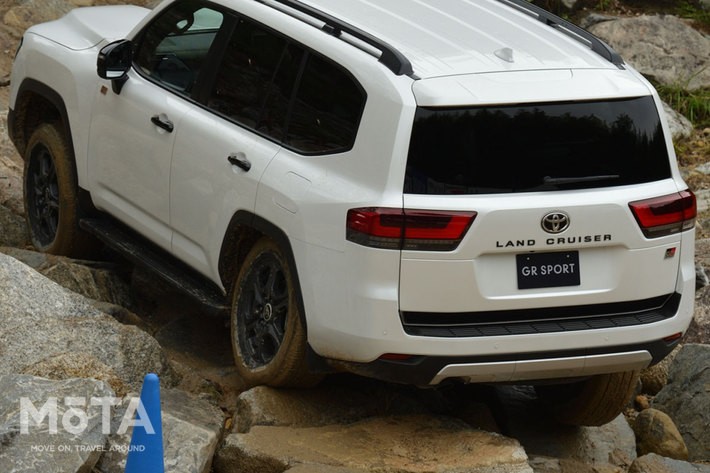 トヨタ 新型ランドクルーザー300 オフロード試乗[撮影地：さなげアドベンチャーフィールド(愛知県豊田市）]