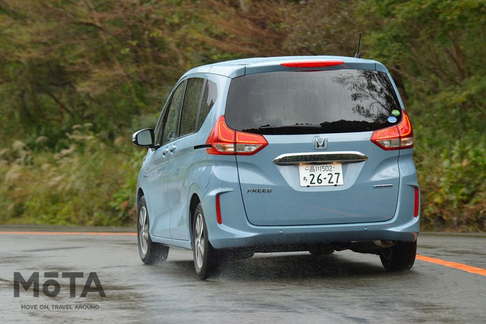 ホンダ 新型フリード HYBRID G Honda SENSING[ボディカラー：シーグラスブルー・パール／2019年10月マイナーチェンジ]