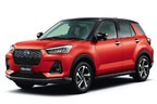 ダイハツ 新型ロッキー Premium G HEV（2WD・e-SMART HYBRID）[ボディカラー：ブラックマイカメタリック×コンパーノレッド／2021年11月1日（月）一部改良]