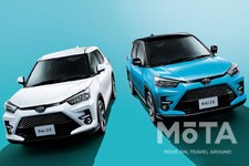 トヨタ 新型ライズ Z（左：ハイブリッド・2WD／右：ガソリン・2WD）[2021年11月1日（月）一部改良]