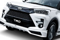 トヨタ 新型ライズに＋16.5万円でTRD製フルエアロが付けられる！ 注目は白・黒2種類あるエアロパーツだ