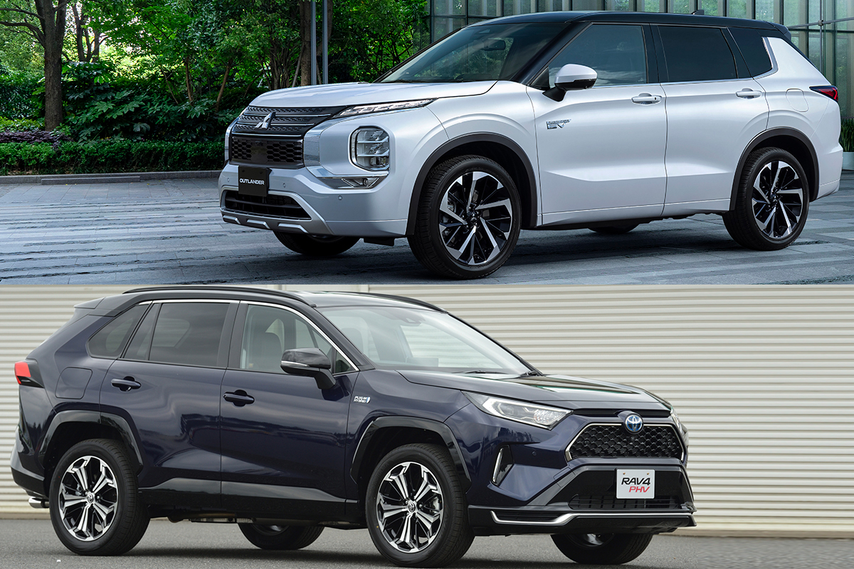 新型アウトランダーphevとrav4 Phvどっちが欲しい 注目のプラグインハイブリッド Suv対決 約6割が三菱推し みんなの声を聞いてみた 話題を先取り 新型車解説21 Mota