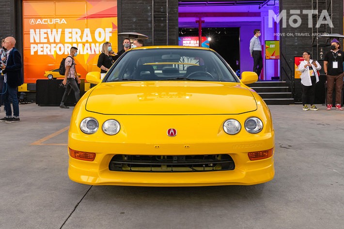 アキュラ 新型インテグラ（2022年発売予定モデル・プロトタイプ） 発表イベント「RADwood SoCalカーショー」（アメリカ・トーランス）会場の模様[2021年11月20日発表]