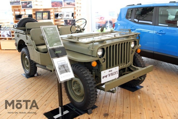 米軍の軍用車として1941年に採用された「ウィリス・ジープ」
