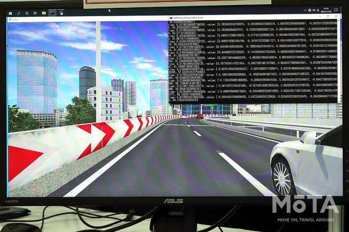 シミュレーターでもAIがリスクを計算し、事故を防ぐための技術が日々進歩している
