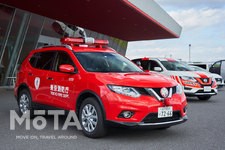 東京消防庁 査察広報車「日産 エクストレイル」／日産自動車イベント「＃日産あんばさだー　はたらくクルマ3」［2021年11月23日（祝）／会場：GRANDRIVE（グランドライブ／神奈川県横須賀市）］