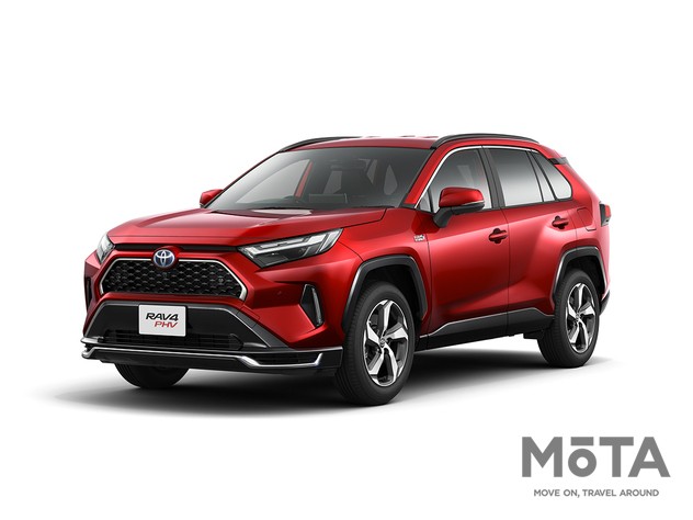 一部改良されたRAV4 PHV