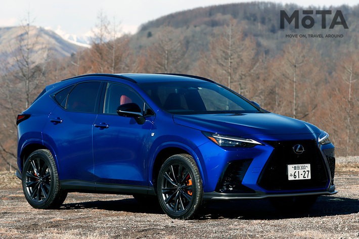 レクサス 新型NX 350 “F SPORT”[ボディカラー：ヒートブルーコントラストレイヤリング]