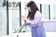 日産自動車 伊藤かずえさん「シーマ レストア完成お披露目会」[会場：NISSAN CROSSING（東京都中央区銀座）／2021年12月7日（火）]