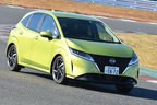 日産 ノート[日本カー・オブ・ザ・イヤー2021-2022 10ベストカー取材会（2021年11月24日／会場：千葉県・袖ケ浦フォレストレースウェイ）]