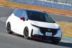 日産 ノート（ノートオーラ NISMO）[日本カー・オブ・ザ・イヤー2021-2022 10ベストカー取材会（2021年11月24日／会場：千葉県・袖ケ浦フォレストレースウェイ）]