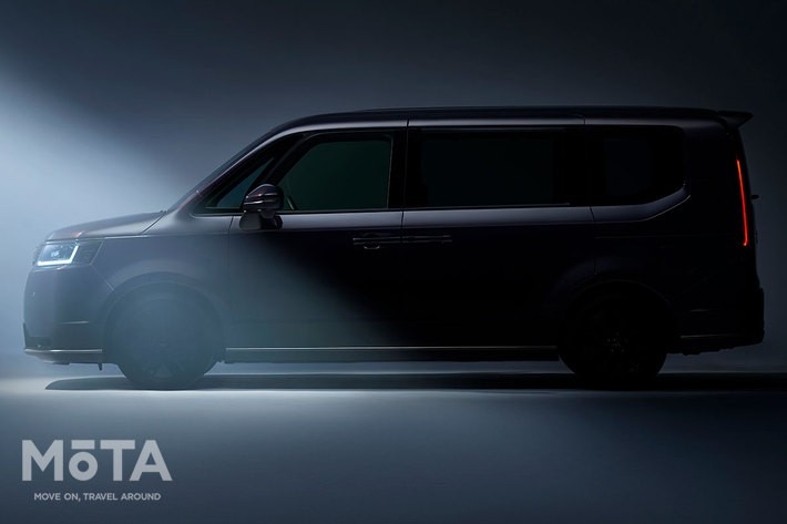 ホンダ 新型ステップワゴン 先行発表 ティザー画像[2022年1月7日ワールドプレミア・2022年春発売予定・6代目モデル]
