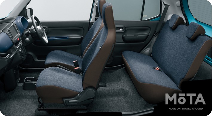 室内空間は先代モデルよりも広げた