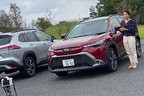 YouTubeチャンネル“今井 優杏の試乗しまSHOW”の撮影を行う自動車ジャーナリスト 今井 優杏さん