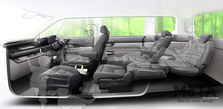 新型ステップワゴンは 乗りやすさ にこだわって設計した造形です ホンダ デザイナー インタビュー Vol 2 話題を先取り 新型車 解説22 Mota