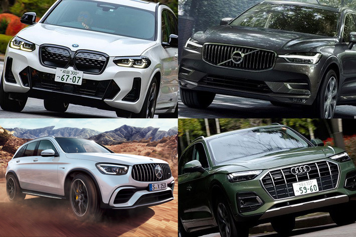 欧州勢ミドルクラスsuvから選ぶならどれ 日本で売れている Bmw X3 メルセデス ベンツ Glc ボルボ Xc60 アウディ Q5 を比較 徹底比較 人気新型車比較22年 Mota