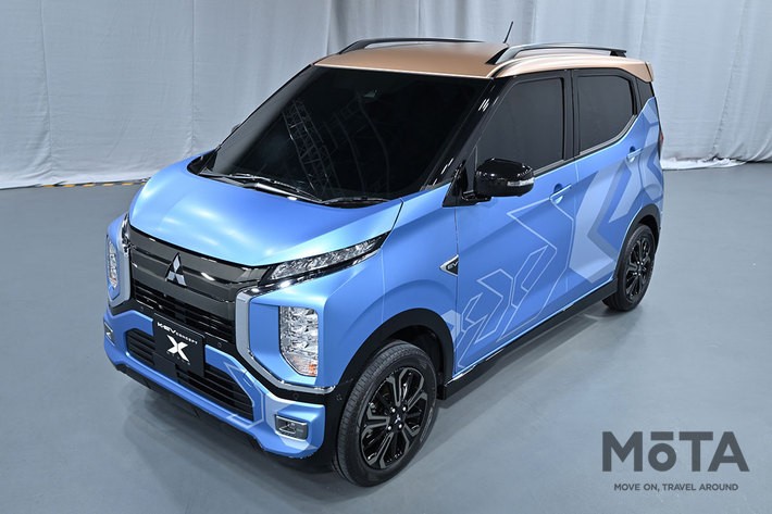 「三菱 K-EV concept X Style（ケーイーブイコンセプト クロススタイル）」（2022年初頭発売予定の新型軽EV・コンセプトカー）【東京オートサロン2022出展車・2022年1月14日（金）世界初披露】