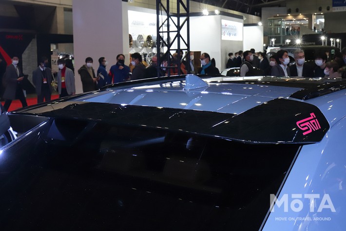 市販化されればパーツを装着した状態で納車することもできる