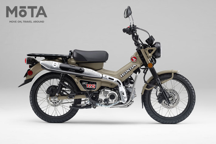 ホンダ CT125 ハンターカブ（ボディカラー：マットフレスコブラウン）[2020年6月26日発売]