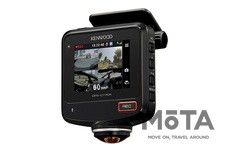 ケンウッド 360°撮影対応 2カメラドライブレコーダー「DRV-C770R」