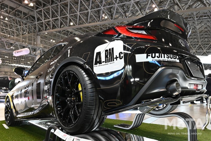 老舗マフラーメーカーfujitsuboでは 新作マフラーを装着したgr86登場 東京オートサロン22 画像ギャラリー No 2 話題を先取り 新型車解説22 Mota