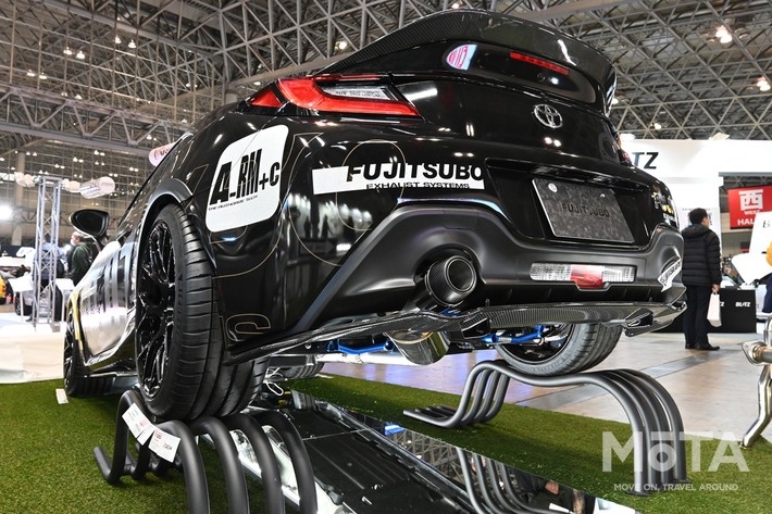 老舗マフラーメーカーfujitsuboでは 新作マフラーを装着したgr86登場 東京オートサロン22 画像ギャラリー No 3 話題を先取り 新型車解説22 Mota