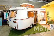 1978年式「HYMER ERIBA PUCK（ハイマー エリバ パック）」（出展：STROLLERS）【東京アウトドアショー2022】