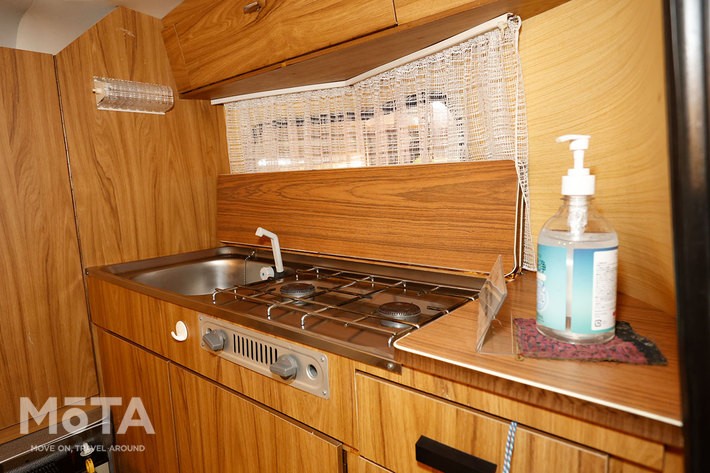 1978年式「HYMER ERIBA PUCK（ハイマー エリバ パック）」（出展：STROLLERS）【東京アウトドアショー2022】