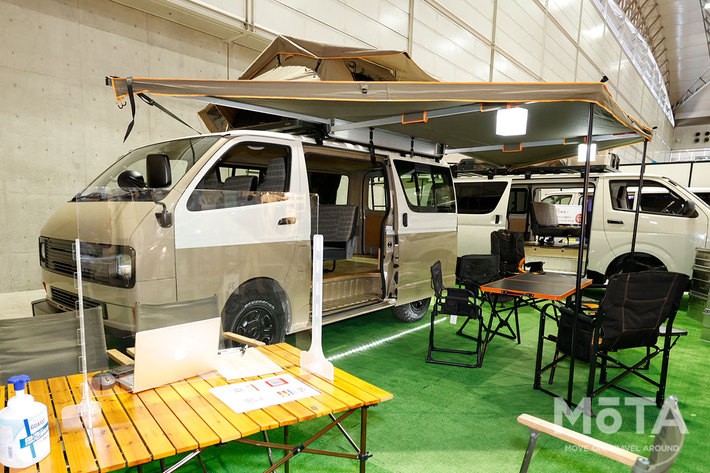 トヨタ ハイエース「VANACE（ヴァナス）-Type 3」（AUTO MOTIVE JAPAN）【東京アウトドアショー2022】