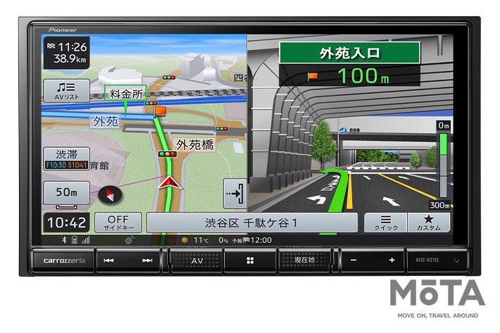 カロッツェリア カーナビ2022年 carrozzeria 2022年更新/地デジ AVIC