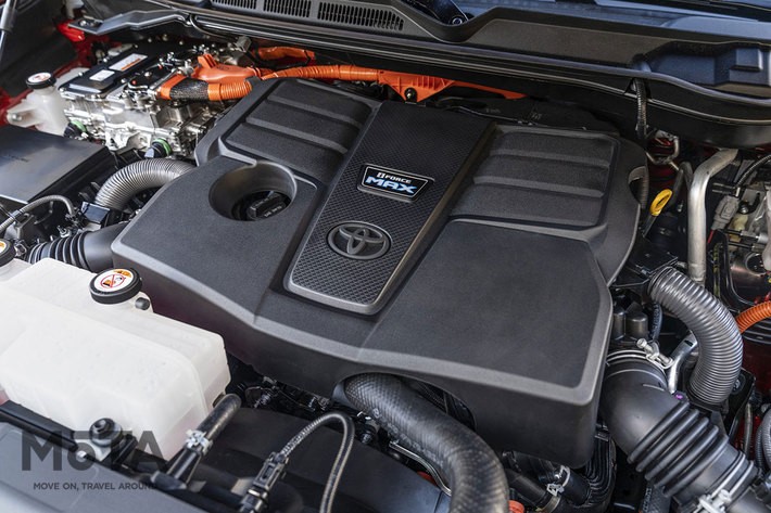 V型6気筒 3.5リッターガソリンツインターボエンジンと電気モーター組み合わせたハイブリッドユニット「i-FORCE MAX(アイ フォース マックス)」